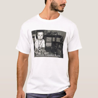 T-shirt Rádio, regra dos geeks de Techno