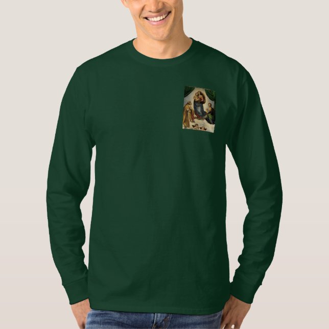 T-shirt RAFAEL , Madonna Sixtina (Frente)