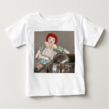 T-shirt Raggedy Ann doll assar biscoitos