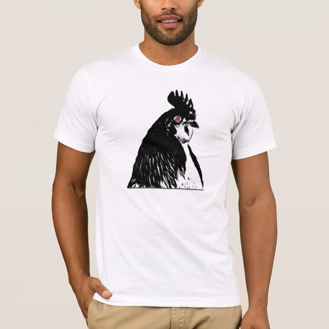 T-shirt Raging da galinha (Frente)