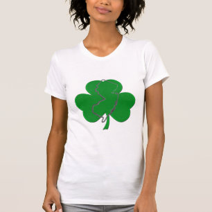 T-shirt Raglan irlandês da Capa do boné do jérsei