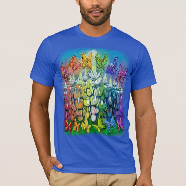 T-Shirt Rainbow Bluebonnets (Frente)