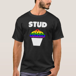 T-SHIRT RAINBOW FLAG STUD MUFFIN