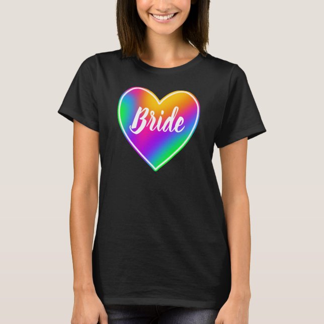 T-Shirt Rainbow Hearde (Frente)