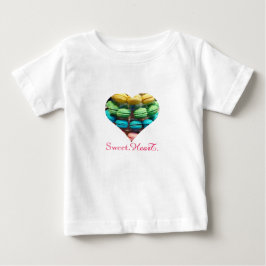 T-shirt Rainbow Macaron Sweet Heart
