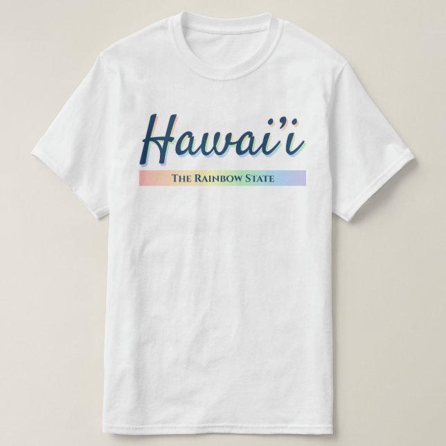 T-shirt - Rainbow State (Frente do Design)