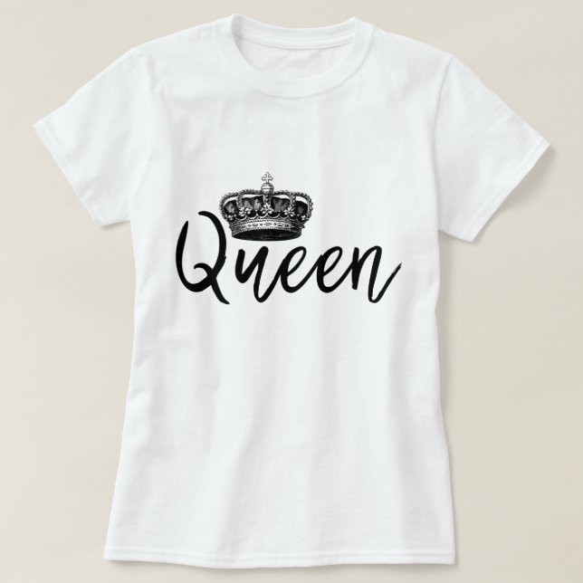 T-shirt Rainha (Frente do Design)