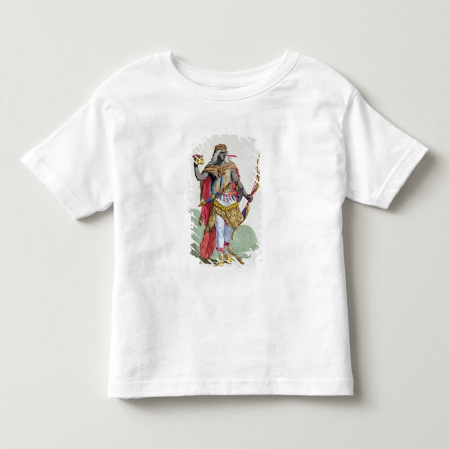 T-shirt Rainha Anna Nzinga (1583-1663), 'de DES E de (Frente)