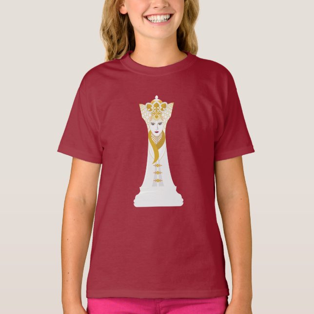 T-Shirt Rainha Branca (Frente)