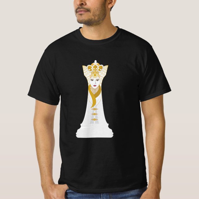 T-Shirt Rainha Branca (Frente)