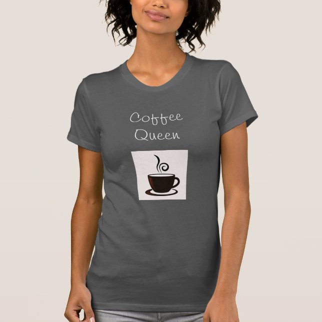 T-Shirt Rainha Café (Frente)