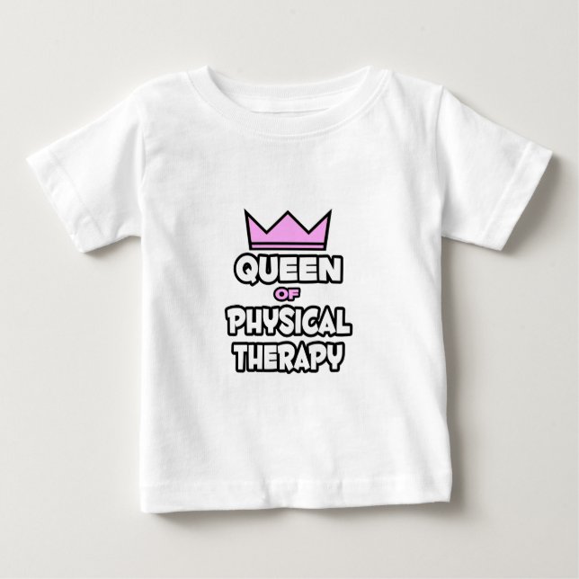 T-shirt Rainha da Terapia Física (Frente)