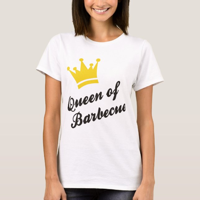 T-shirt Rainha de Barbecue (Frente)