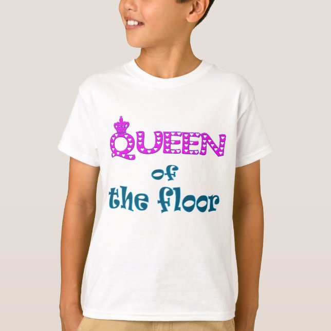 T-shirt Rainha do assoalho (Frente)