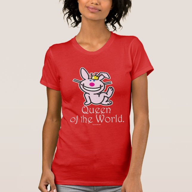T-shirt Rainha do mundo (Frente)
