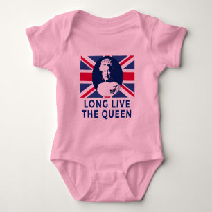 T-shirt Rainha Elizabeth II Viva a Rainha