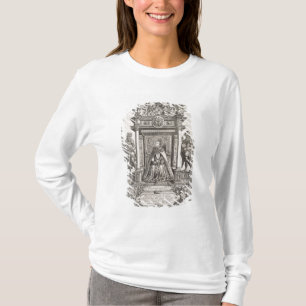 T-shirt Rainha Elizabeth mim (1533-1603) como o consumidor