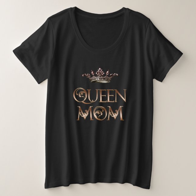 T-shirt Rainha Mãe (Frente do Design)