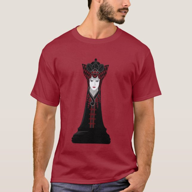 T-Shirt Rainha Negra (Frente)