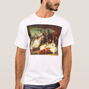 T-shirt Rainha Victoria e família