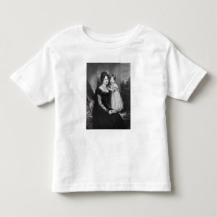 T-shirt Rainha Vitória como criança com a mãe