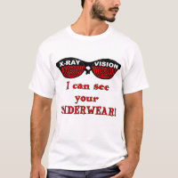 Raio X RETRO Spex: Eu posso ver seu roupa