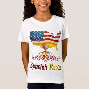 T-shirt Raízes de Espanhol Americano