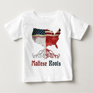 T-shirt Raízes Malteses Americanas