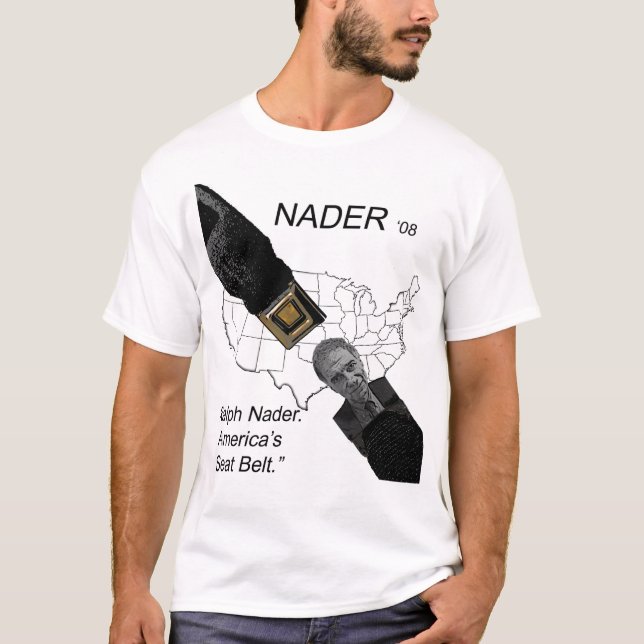 T-shirt Ralph nader (Frente)