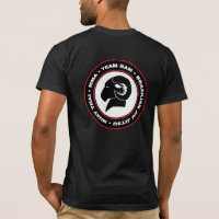 T-Shirt RAM Ajustado de Bella Canvas atlética, Pre