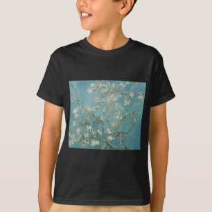 T-shirt Ramos de Vincent van Gogh da árvore de amêndoa