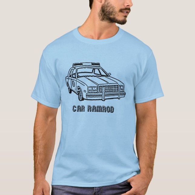 T-shirt Ramrod do carro (Frente)