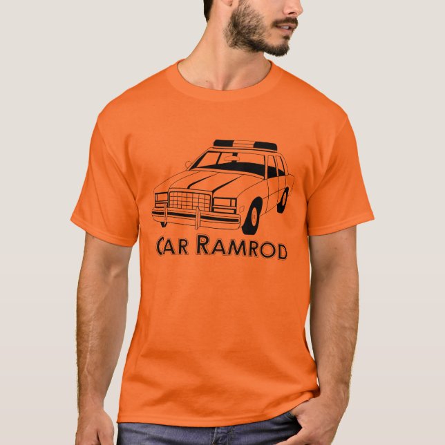 T-shirt Ramrod do carro (Frente)