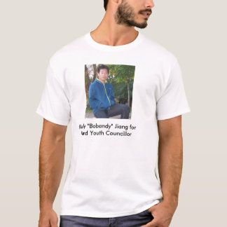 T-shirt Randy Bobandy para o conselheiro da juventude