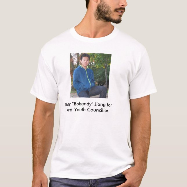 T-shirt Randy Bobandy para o conselheiro da juventude (Frente)