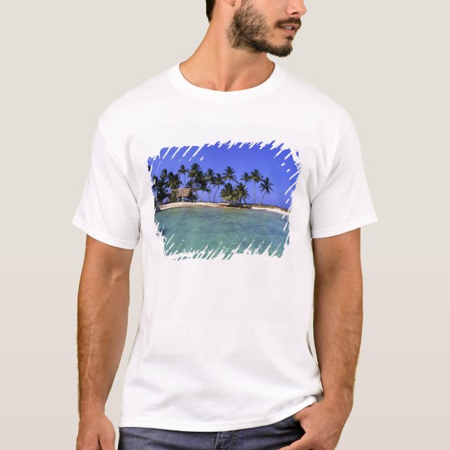 T-shirt Ranguana Caye, Belize (Frente)