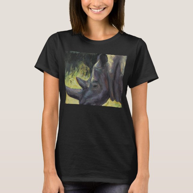 T-shirt Ranhura do Rino Spaghetti (Frente)