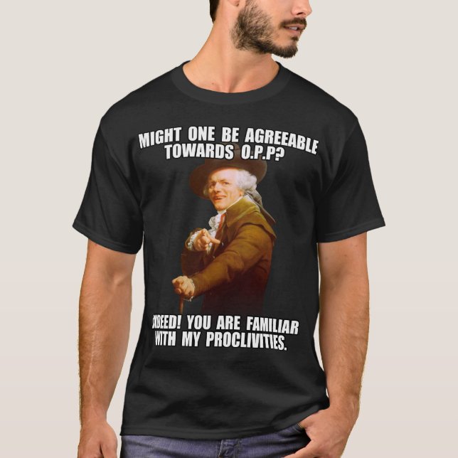 T-shirt Rap OPP de Joseph Ducreux Archiaic (Frente)