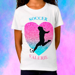 T-Shirt Rapariga de Futebol
