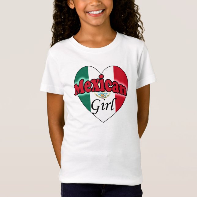 T-shirt Rapariga Mexicana (Frente)