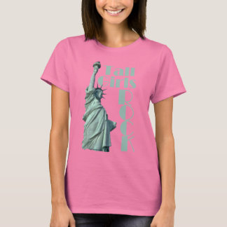 T-shirt Raparigas Altas ROCK (Escuro)