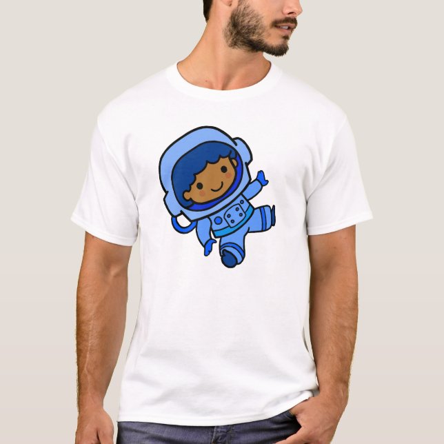 T-shirt Rapaz astronauta (Frente)