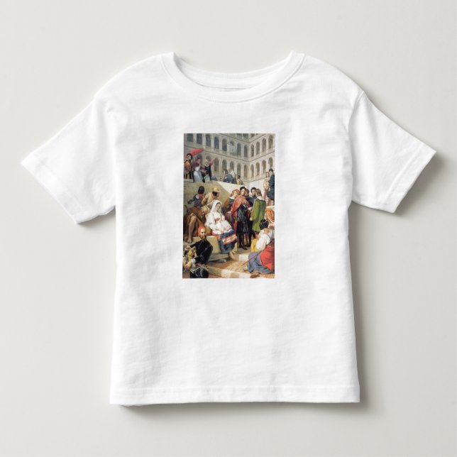 T-shirt Raphael no vaticano, 1832 (óleo em canvas) (Frente)