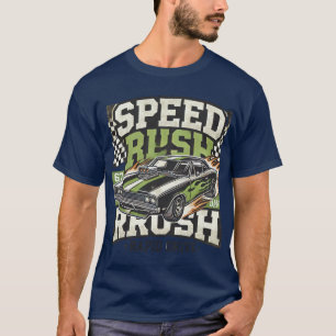 t-shirt rápida do drive de aceleração rápida