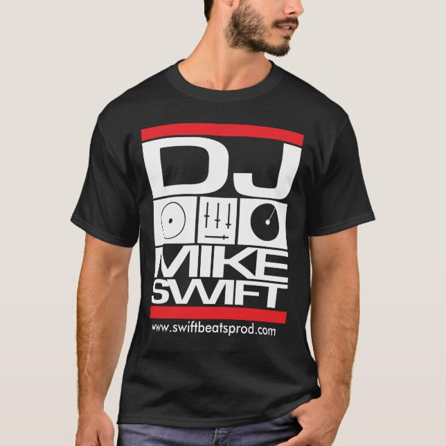 T-shirt rápido do DJ Mike (Frente)