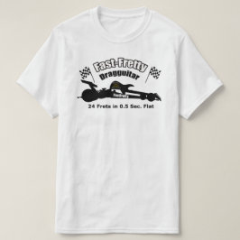 T-shirt RÁPIDO do valor de FRETTY DRAGGUITAR