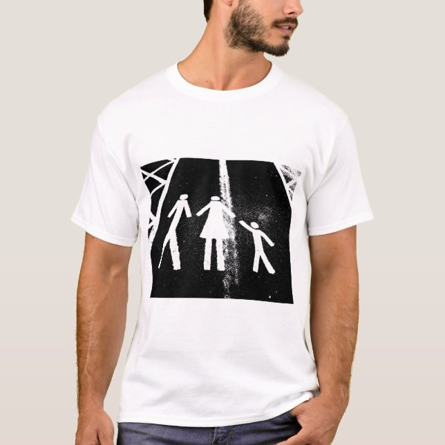 T-shirt Rapto de Lote de Estacionamento (Frente)