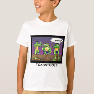 T-shirt Rãs Preguiçosas também conhecidas como Cogumelos P