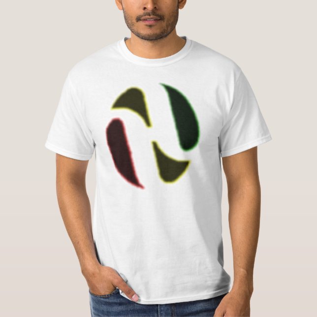 T-shirt Rasta escuro (Frente)