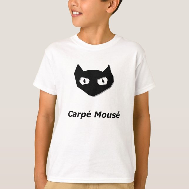 T-shirt Rato Cat Boo Carpe (Frente)